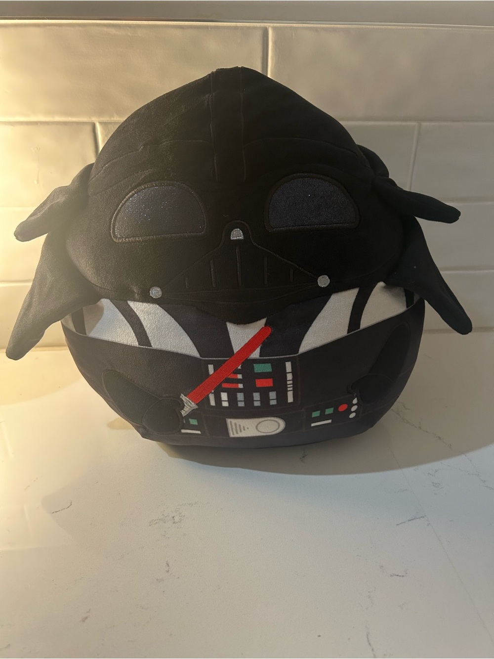 Darth Vader Plush Large Squishmallow Accessory Pillow - Black